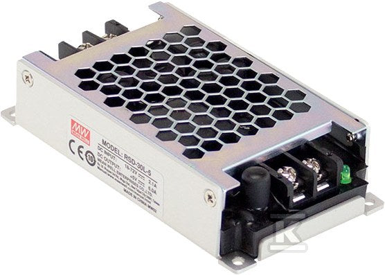 Przetwornica 30W 40~160V-24V 1.25A RSD-30H-24