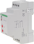 Regulator temperatury - zakres temperatur 30÷60°c - bez sondy montaz na szynie din, styk: 1no/nc 230v ac RT-822B