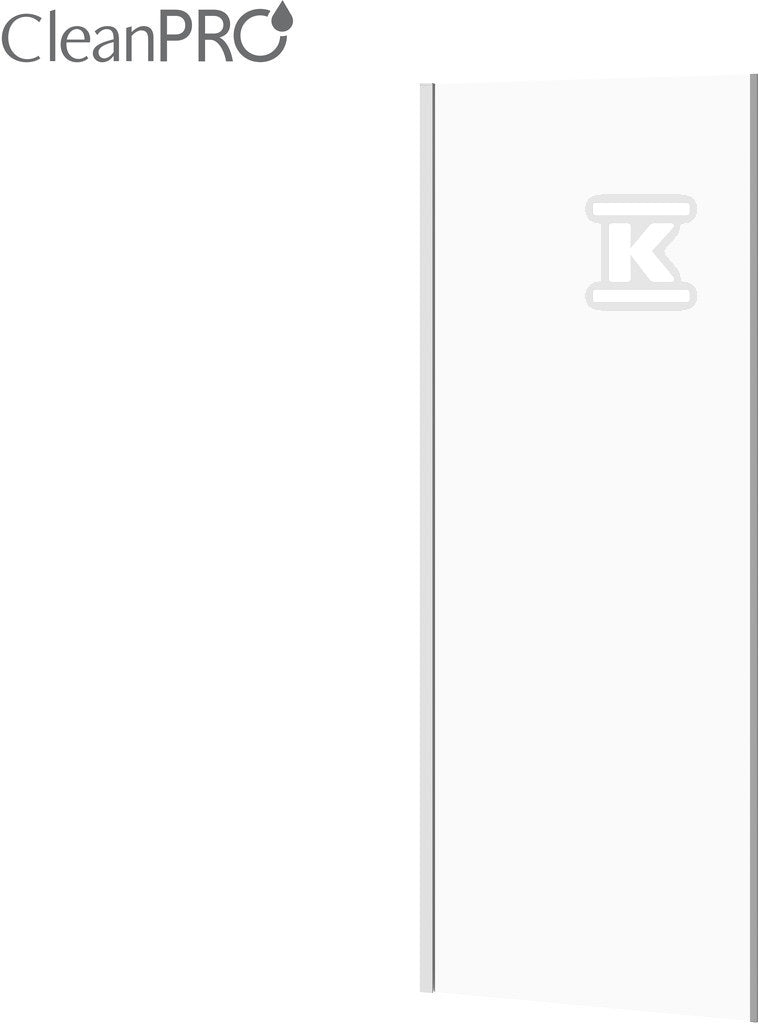 Ścianka kabiny prysznicowej Crea na zawiasach 80 x 200 szkło transparentne