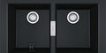 Zlewozmywak wbudowywany Tectonite® Sirius S2D 620 Onyx