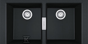 Zlewozmywak wbudowywany Tectonite® Sirius S2D 620 Onyx
