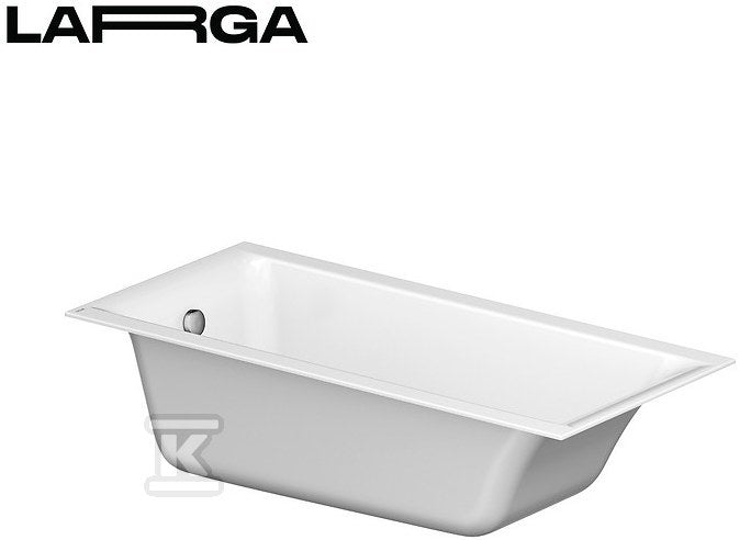 Wanna prostokątna Larga 160 x 75