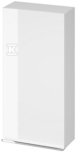 Szafka wisząca Virgo 40 biała (uchwyt chrom) zmontowana FSC MI x SGSCH-COC-007574