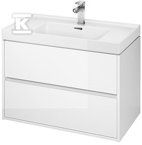 Zestaw meblowy B105 Crea 80 biały (szafka+umywalka)