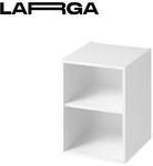 Szafka modułowa otwarta dolna Larga 20 biała FSC MI x SGSCH-COC-007574