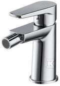 Bateria bidetowa sztorcowa Moduo 1 uchwyt chrom