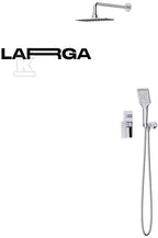 Set B342 zestaw podtynkowy Larga z baterią wannowo-natryskową chrom
