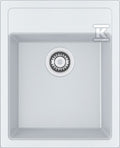Zlewozmywak wbudowywany Tectonite® Sirius SID 610-40 Biały Polarny