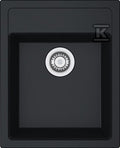 Zlewozmywak wbudowywany Tectonite® Sirius SID 610-40 Onyx