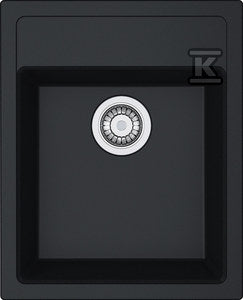Zlewozmywak wbudowywany Tectonite® Sirius SID 610-40 Onyx