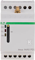Przekaźnik zdalnego sterowania gsm (sms), 4xwy, 4xwe, załącz/wyłącz/powiadom, 230v ac, 4x1no, montaż na szynie din SIMplyMAX-P04