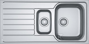 Zlewozmywak wbudowywany stalowy Smart SKX 651 Stal szlachetna szczotkowana