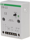 Sterownik rolet STR-22 jednoprzyciskowy, Un=24V AC, 8A, montaż natynkowy lub w kasecie rolety