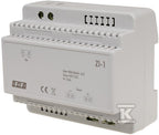 Zasilacz impulsowy ZI-1, napięcie wejściowe 85-264V AC, napięcie wyjściowe 5, 12, 15, 18, 24, 48 V DC, P=50W, 6 modułów