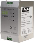 Zasilacz impulsowy przemysłowy nap. wej. 90÷264v ac/120÷370v dc, p=240w nap. wyj. 12v dc ZI-240-12V
