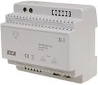 Zasilacz impulsowy ZI-2, napięcie wejściowe 85-264V AC, napięcie wyjściowe 5, 12, 15, 18, 24, 48 V DC, P=50W, 6 modułów