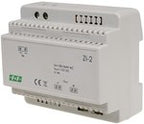 Zasilacz impulsowy ZI-5, napięcie wejściowe 85-264V AC, napięcie wyjściowe 5, 12, 15, 18, 24, 48 V DC, P=50W, 6 modułów