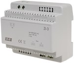 Zasilacz impulsowy ZI-2, napięcie wejściowe 85-264V AC, napięcie wyjściowe 5, 12, 15, 18, 24, 48 V DC, P=50W, 6 modułów