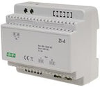 Zasilacz impulsowy ZI-2, napięcie wejściowe 85-264V AC, napięcie wyjściowe 5, 12, 15, 18, 24, 48 V DC, P=50W, 6 modułów