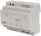 Zasilacz impulsowy ZI-2, napięcie wejściowe 85-264V AC, napięcie wyjściowe 5, 12, 15, 18, 24, 48 V DC, P=50W, 6 modułów