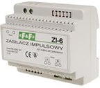 Zasilacz impulsowy ZI-2, napięcie wejściowe 85-264V AC, napięcie wyjściowe 5, 12, 15, 18, 24, 48 V DC, P=50W, 6 modułów