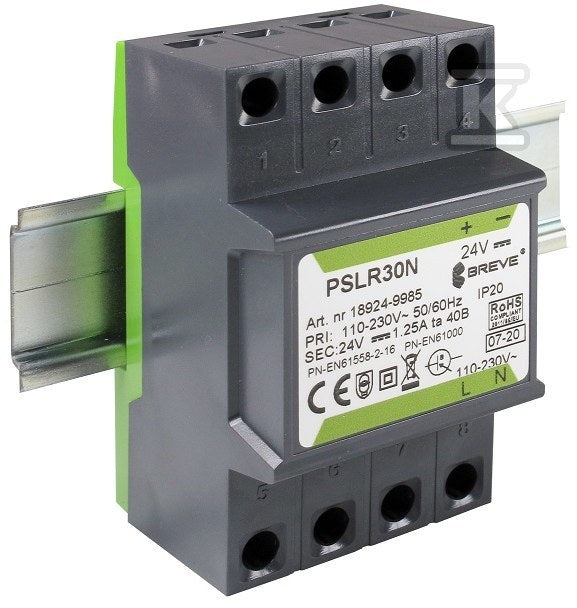 Zasilacz PSLR 30N 230/ 12VDC 2,5A