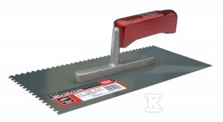 Paca nierdzewna ząb 280x130x10 mm uchwyt drewno