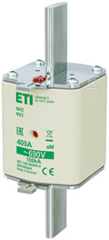 Wkładka topikowa przemysłowa - silnikowa KOMBI NH2 AM 400A/690V