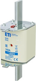 Wkładka topikowa zwłoczna / KOMBI NH3C gG 160A/400V