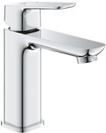 Bateria umywalkowa CUBEO Rozmiar XL chrom ogranicznik przepływu 5 l/min.bez zestawu odpływowego