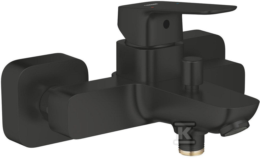 Bateria wannowa CUBEO Jednouchwytowa matte black