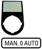 Tabliczka M22S-ST-GB12 opisowa MAN-0-AUTO