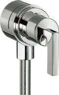 Zawór odcinający Hansgrohe Axor Citterio Fixfit Stop, montaż ścienny, z uchwytem jednoramiennym chrom 39882000