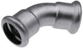 Kolano 45° 1.4301 Inox - 42