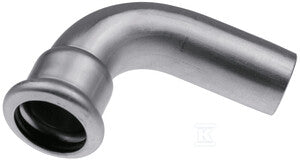 Kolano nyplowe 90° 1.4301 Inox - 88.9