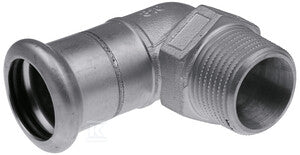 Kolano 90° GZ 1.4301 Inox - 18 R1/2"