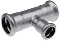 Trójnik redukcyjny 1.4301 Inox - 88.9/76.1/88.9
