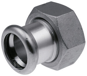 Półśrubunek z płaskim uszczelnieniem GW 1.4301 Inox - 35 G1 1/2"