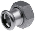 Półśrubunek z płaskim uszczelnieniem GW 1.4301 Inox - 42 G1 1/2"