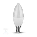 Żarówka LED V-TAC SAMSUNG CHIP 7W E14 świeczka VT-268 3000K 600lm 5 lat gwarancji
