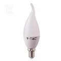 Żarówka LED V-TAC 4W E14 świeczka płomyk VT-1818TP 4000K 350lm