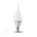 Żarówka LED V-TAC 4W E14 świeczka płomyk VT-1818TP 6400K 350lm