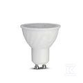 Żarówka LED V-TAC SAMSUNG CHIP 6.5W GU10 38st ściemnialna VT-227 6400K 450lm 5 lat gwarancji