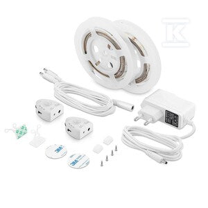 Nocne oświetlenie LED V-TAC czujnik ruchu podwójne łóżko 2x1,2mb VT-8068 3000K 260lm 3 lata gwarancji