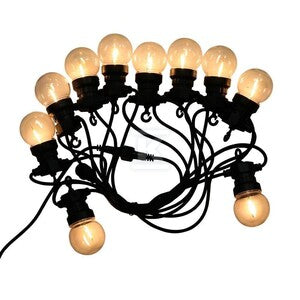 Girlanda ogrodowa V-TAC (sznur) 6W LED 5 metrów 10 żarówek 0,4W filament VT-71510 3000K 350lm