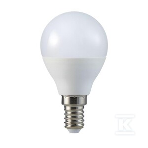 Żarówka LED V-TAC 5.5W E14 P45 kulka VT-1880 2700K 470lm