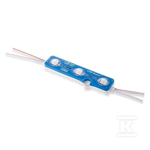 Moduł LED V-TAC 0,72W 3LED 160st SMD5050 IP67 VT-50503 Kolor Niebieski 66lm