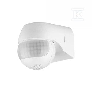 Czujnik ruchu ścienny 180st ruchoma główka biały V-TAC VT-8028