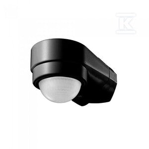 Czujnik ruchu V-TAC narożny 240st 600W IP65 czarny VT-8094