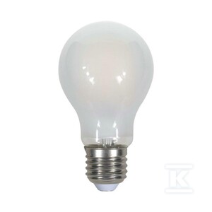 Żarówka LED V-TAC 5W filament E27 A60 mrożona VT-2045 6400K 600lm